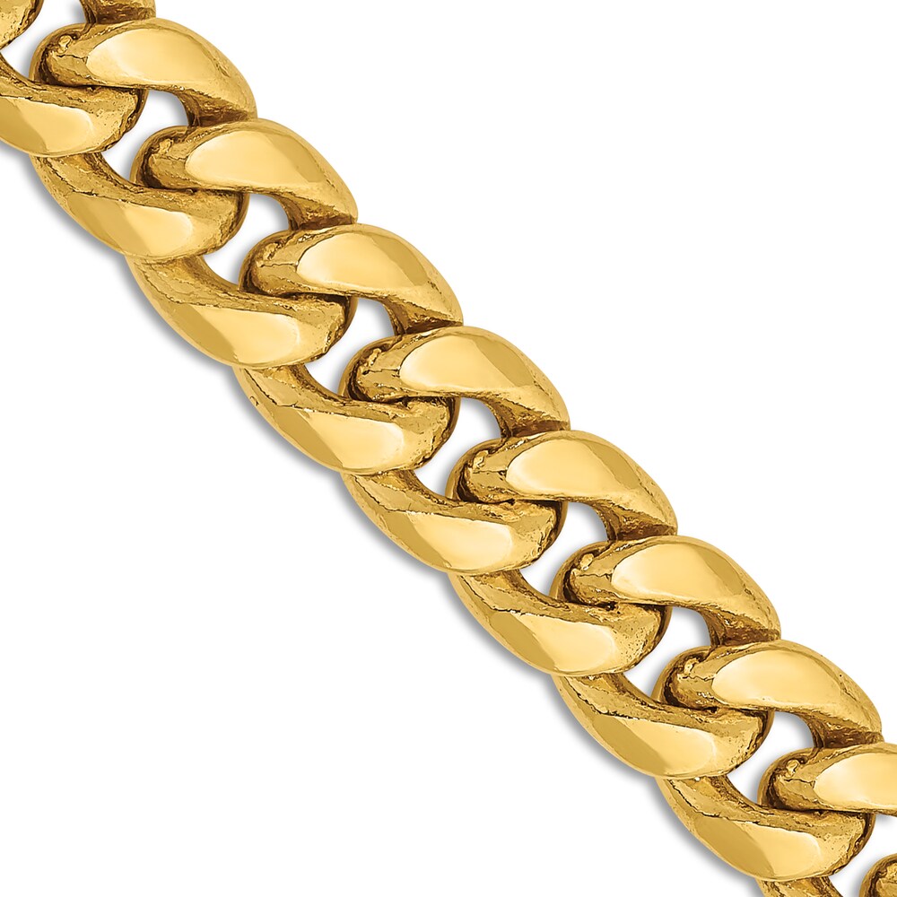 Miami Cuban Link Necklace 14K Yellow Gold 22\" oUN7k6pQ