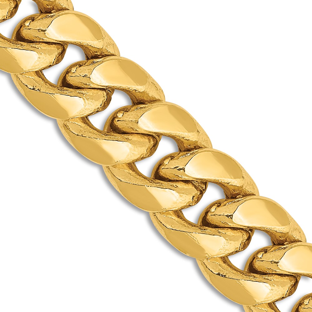 Miami Cuban Link Necklace 14K Yellow Gold 22\" 9.3mm pDu7TLrc