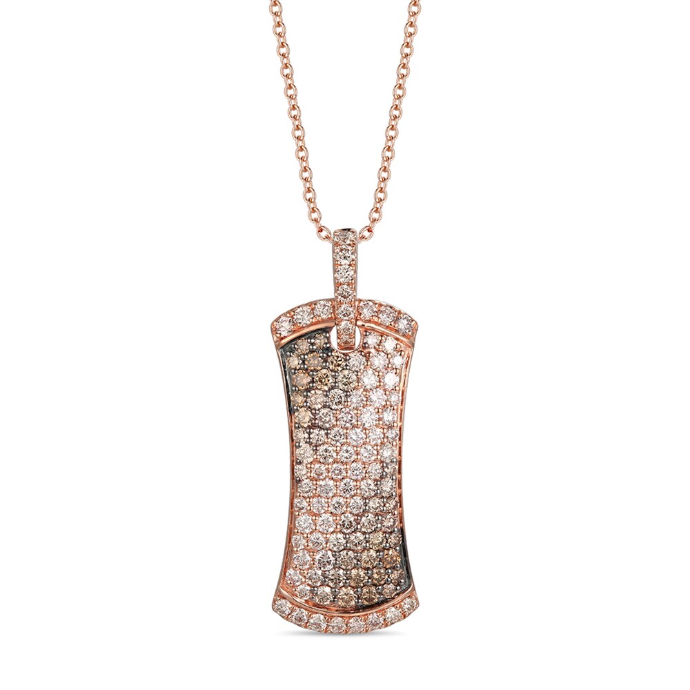 Le Vian Diamond Necklace 2 ct tw 14K Strawberry Gold pUs06JQd