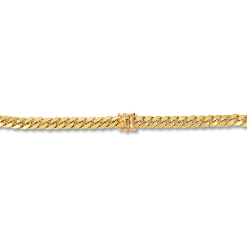 Miami Cuban Link Necklace 14K Yellow Gold 26\" qRn2uzFw
