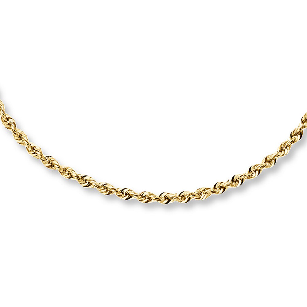 Rope Necklace 14K Yellow Gold 20 Length v0VfpFsH