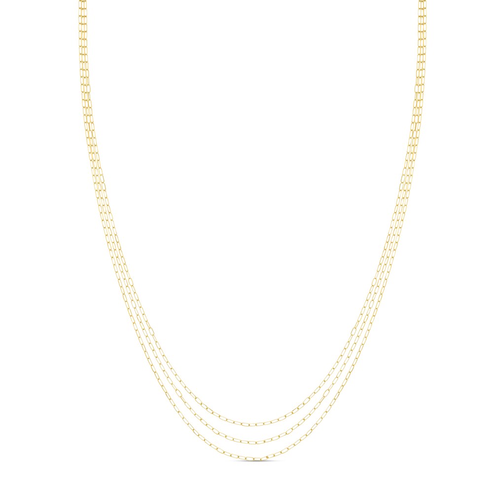 Forzentina Chain Choker Necklace 14K Yellow Gold v0ZNovWC