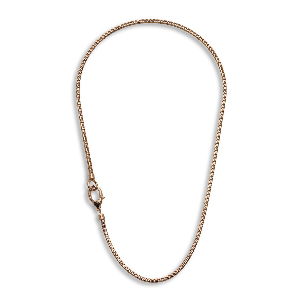 Marco Dal Maso Ulysses Thin Necklace Sterling Silver/18K Rose Gold-Plated 20.5\" wEI71C8L
