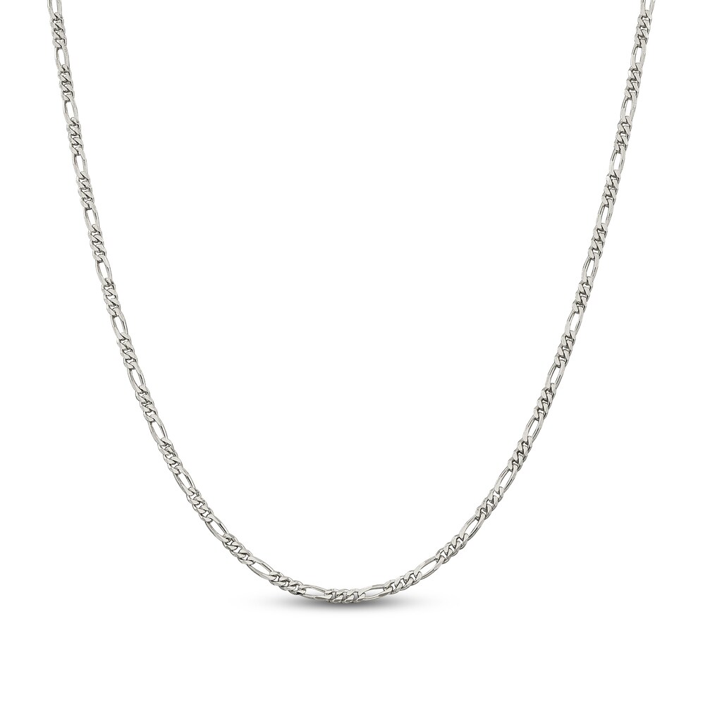 Figaro Chain Necklace Sterling Silver x9PKwI7P
