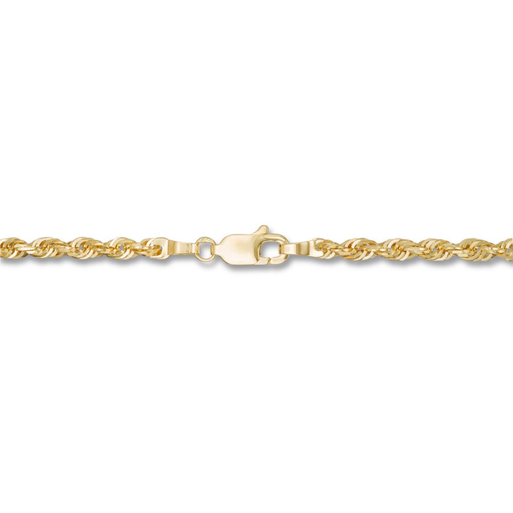 Men\'s Cross Chain Necklace 10K Yellow Gold yMIqM63D