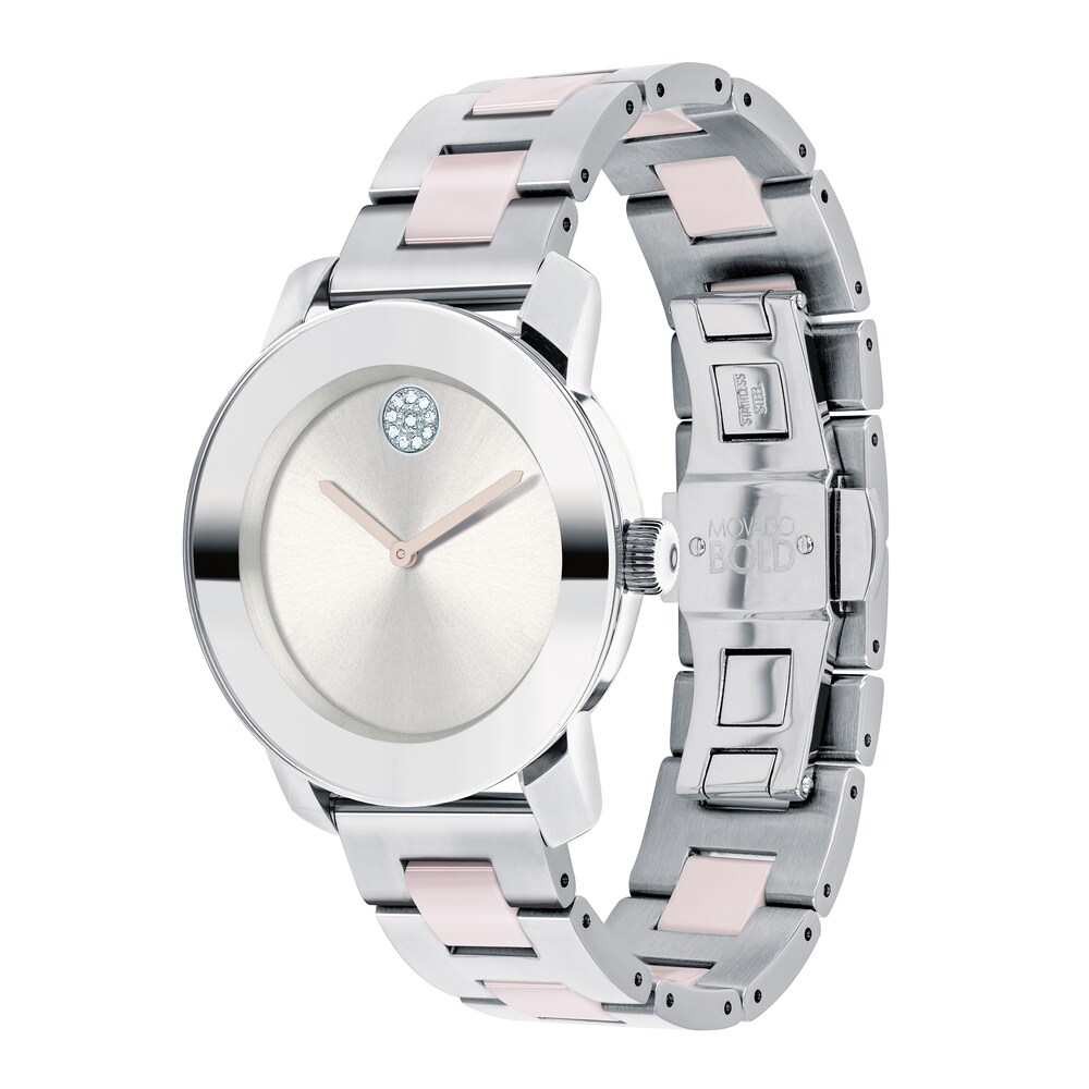 Movado BOLD Women\'s Stainless Steel Watch 3600702 0e5kwa5e