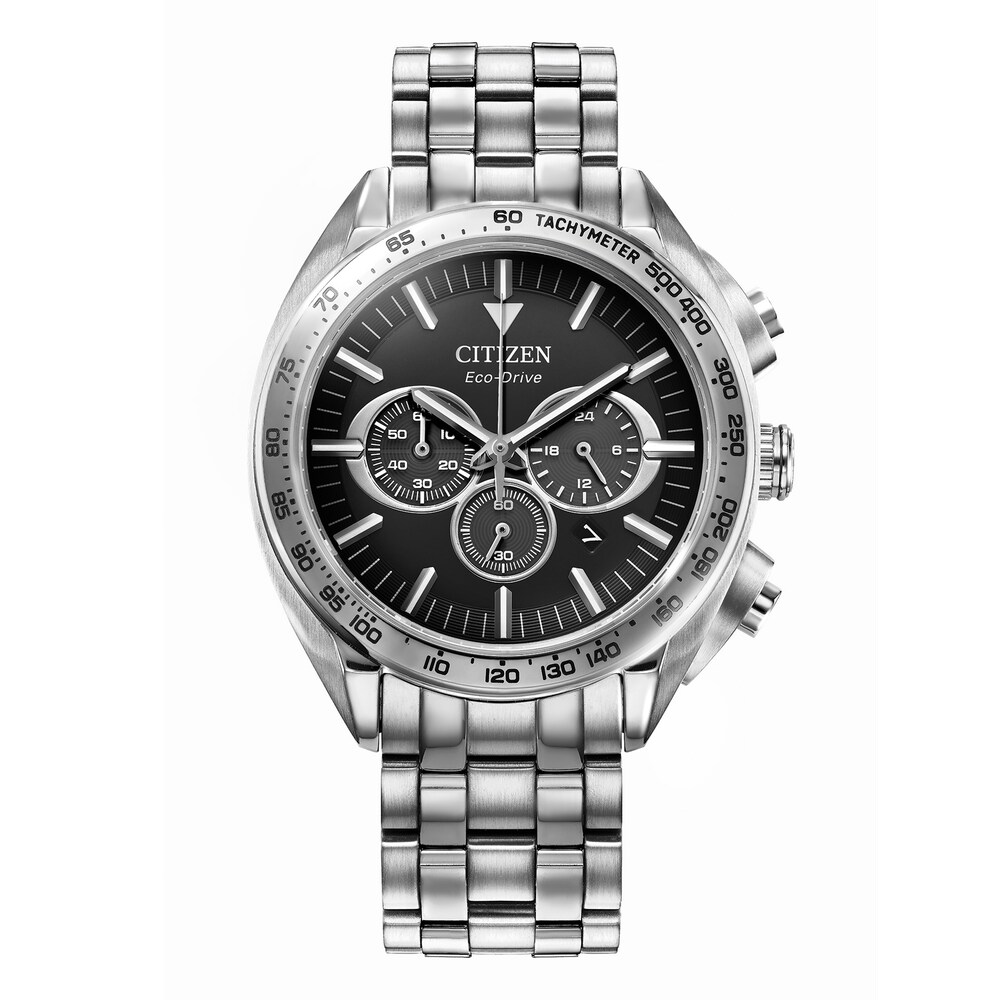 Citizen Carson Eco-Drive Sport Luxury Chronograph Men's Watch CA4540-54E 2J7KS8dD