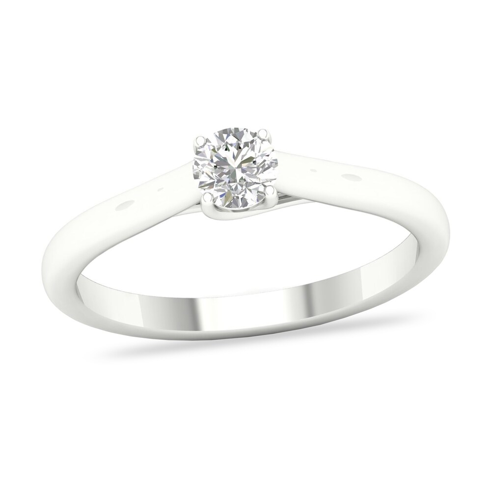 Diamond Solitaire Ring 1/3 ct tw Round-cut Platinum (SI2/I) 2gq1vEMw
