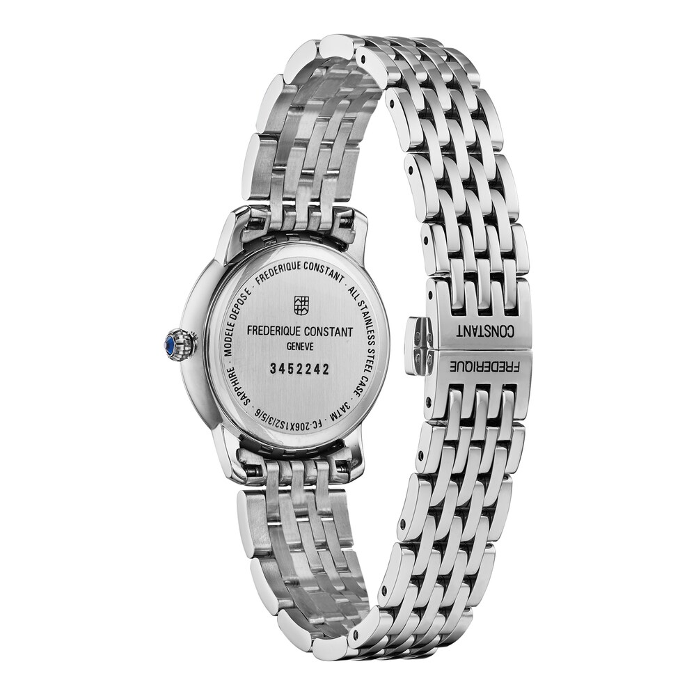 Frederique Constant Slimline Women\'s Quartz Watch FC-206SW1S6B 2vqS3y5W