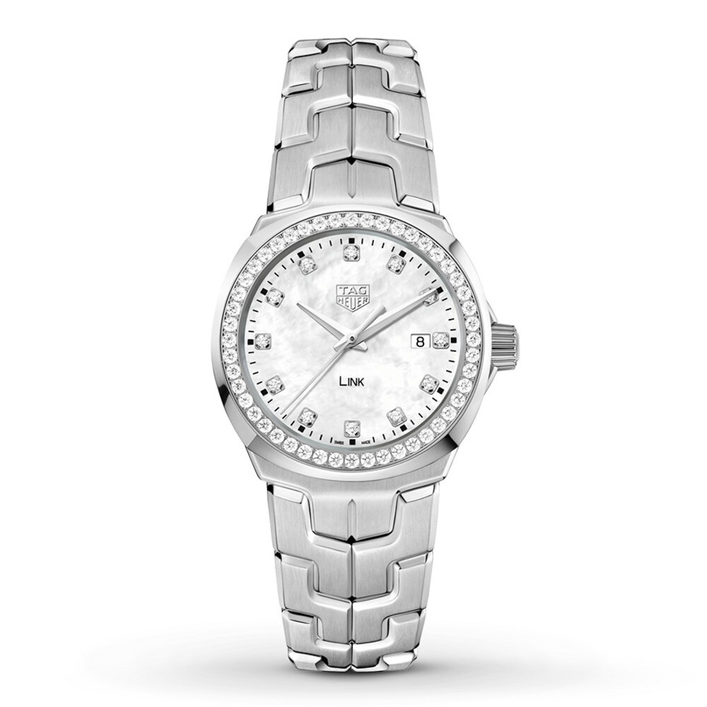 TAG Heuer Women\'s Watch LINK Lady Quartz WBC1316.BA0600 3kKSTK9c