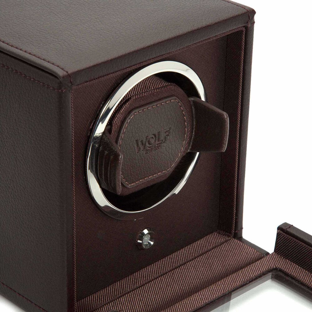 WOLF Cub Single Watch Winder with Cover 4yUR4XM8