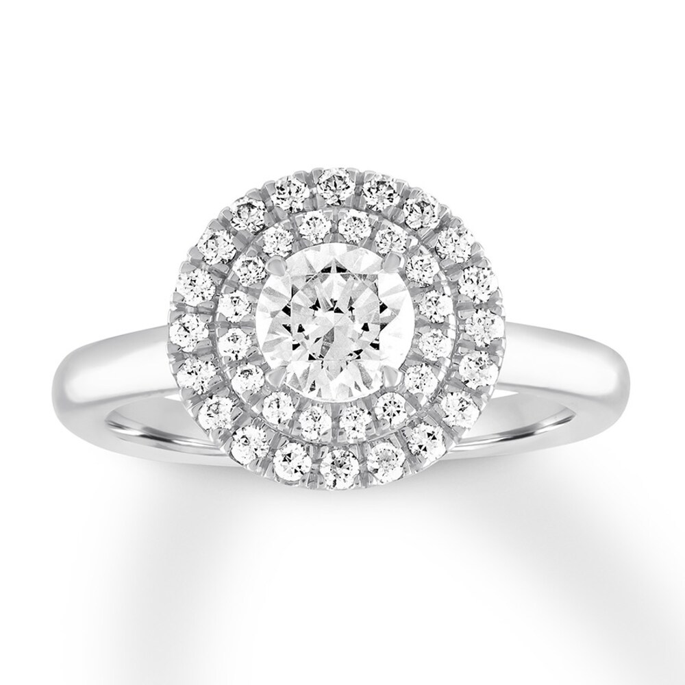 Diamond Engagement Ring 1 carat tw Round 14K White Gold 5fb8oCRM