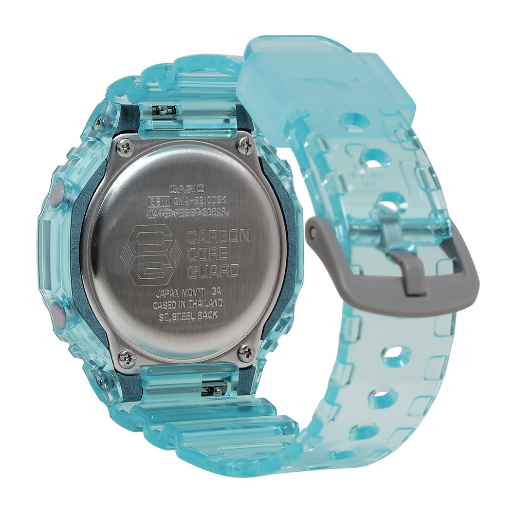 Casio G-SHOCK Classic Analog-Digital Ladies Watch GMAS2100SK2A 5l3ohSGO