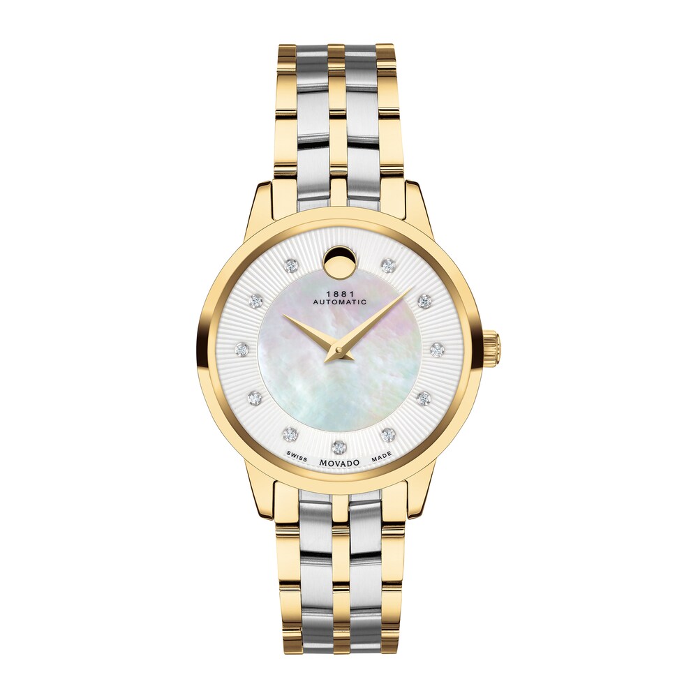 Movado 1881 Automatic Women's Watch 0607489M 6d7Wdanv