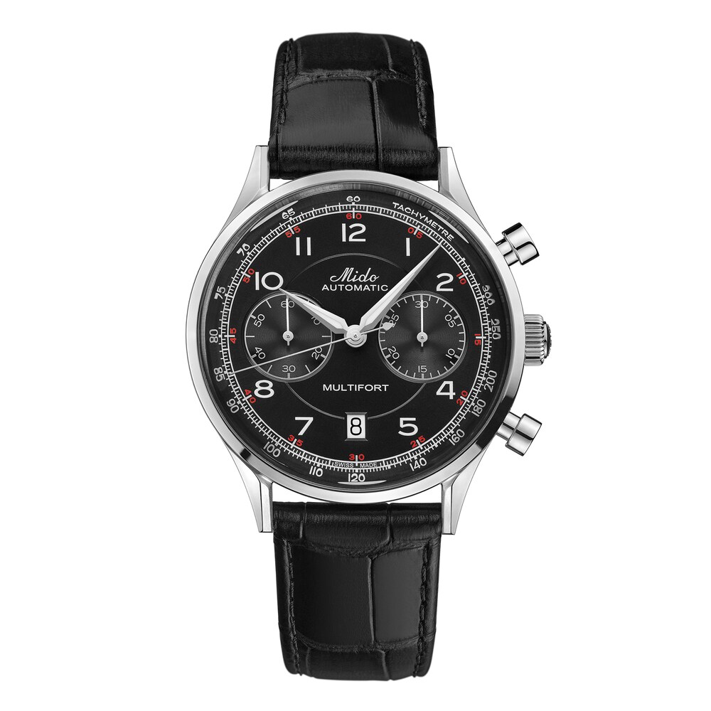 Mido Multifort Patrimony Chronograph Men's Watch M0404271605200 6nhpGQfu