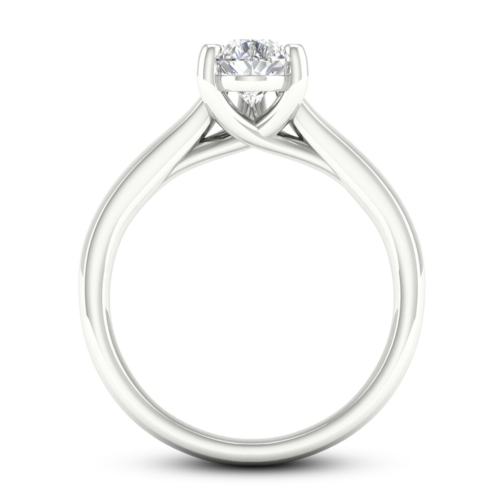 Diamond Solitaire Ring 1 ct tw Pear-shaped Platinum (SI2/I) 7F3ogtKE