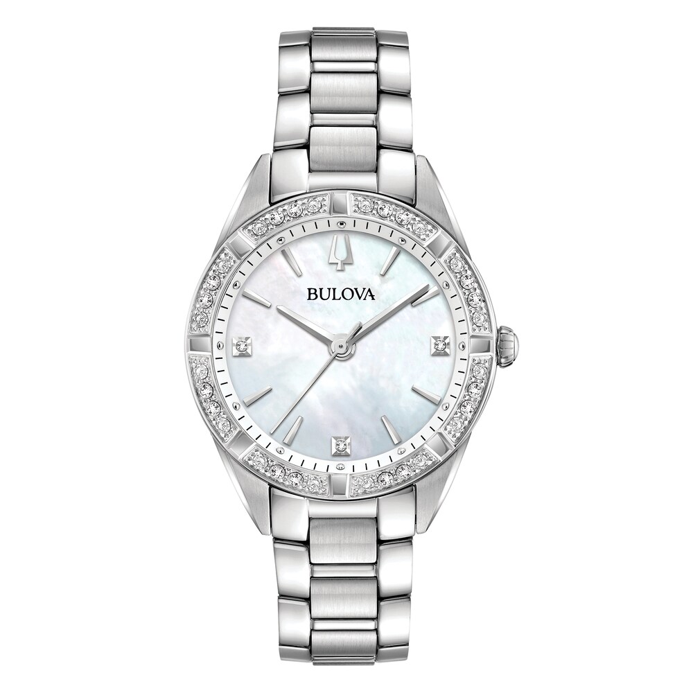 Bulova Sutton Diamond Classic Women's Watch 96R228 7RmtMeaF