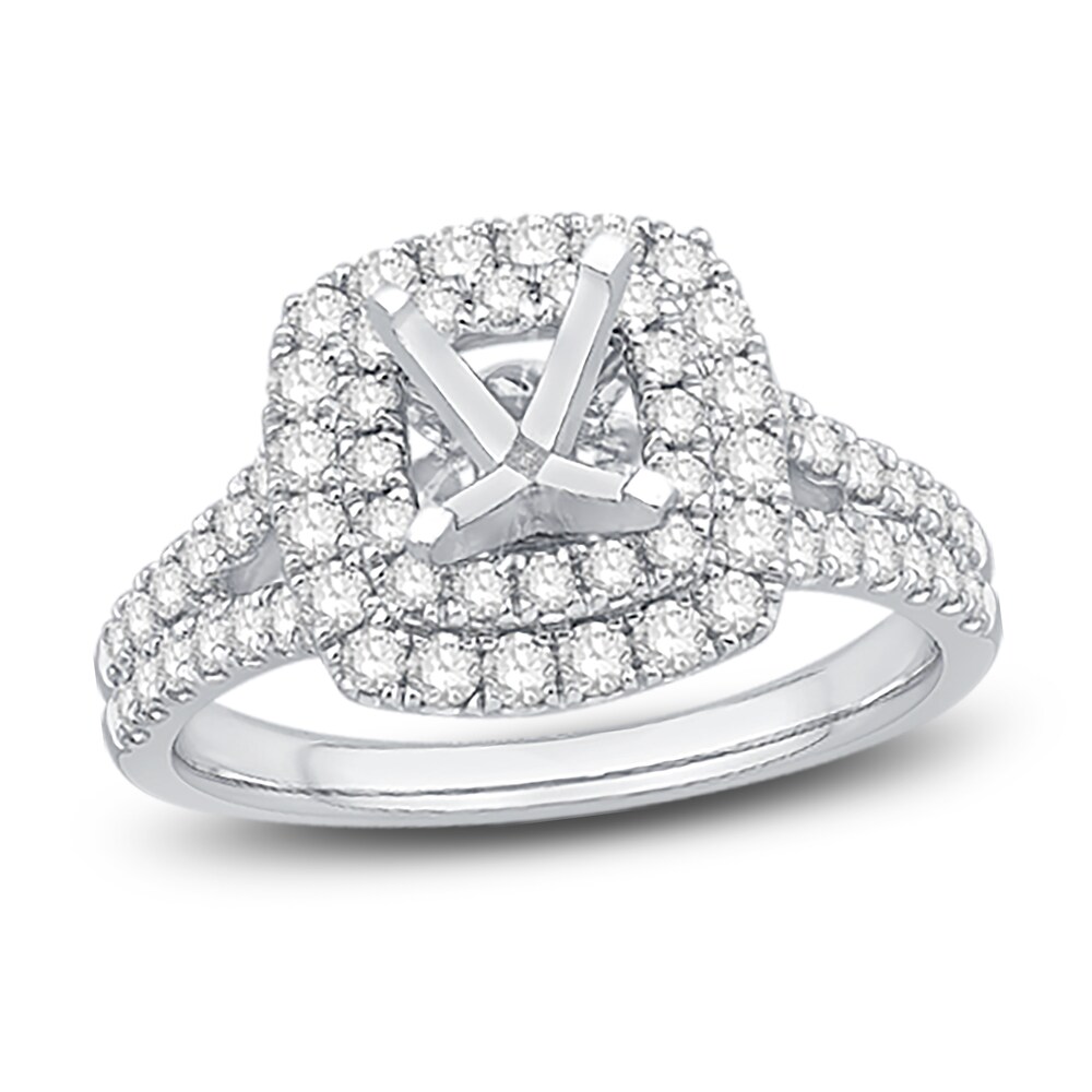 Engagement Ring 7/8 ct tw Round Platinum 9Aa9hqEX