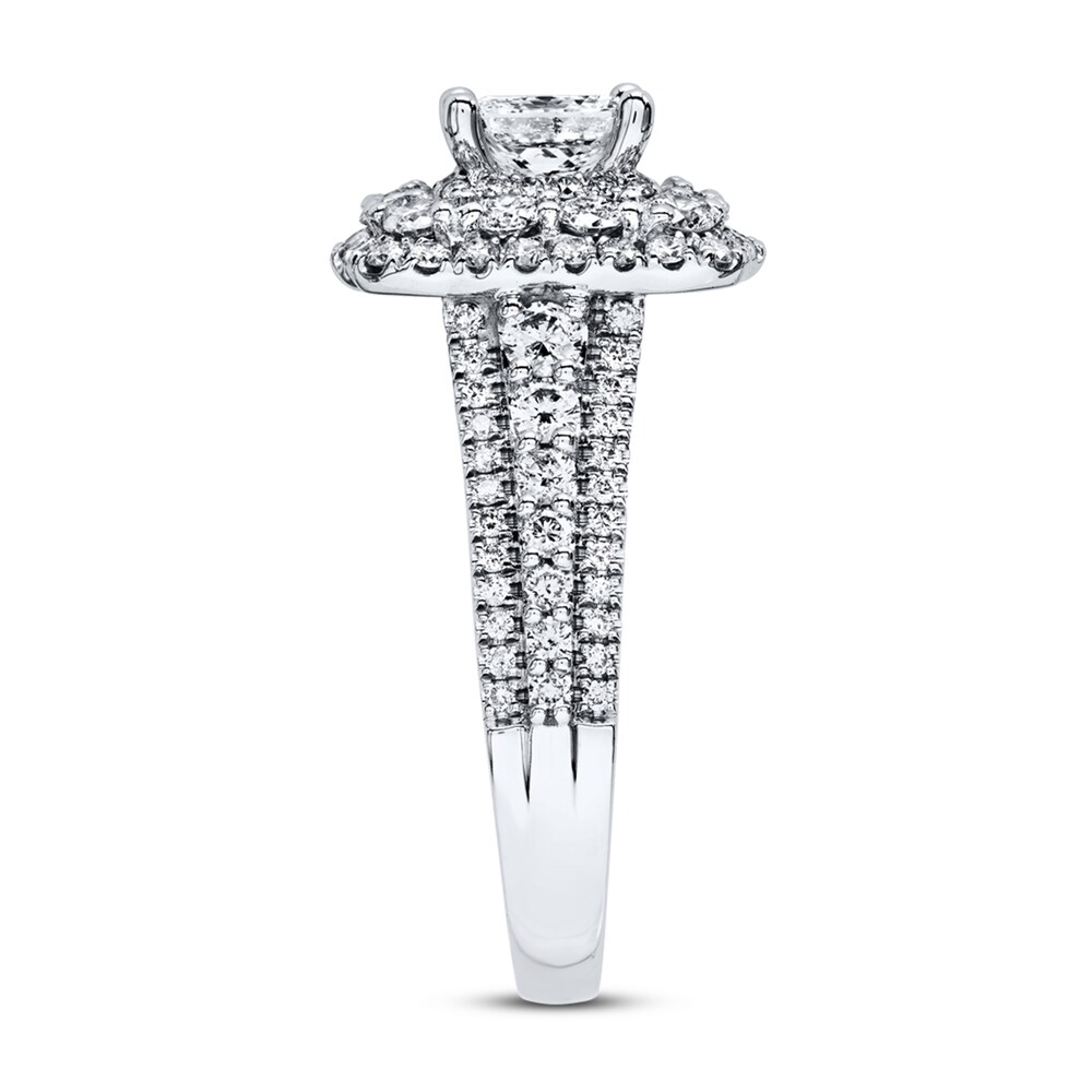 Vera Wang WISH 2-1/5 ct tw Diamonds 14K White Gold Ring 9ZqmLEKM