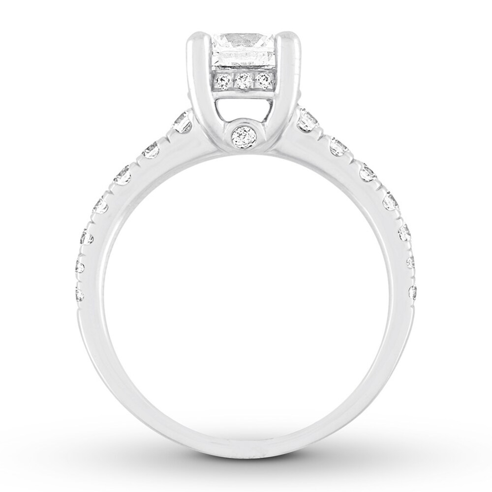Diamond Engagement Ring 7/8 carat tw Round 14K White Gold 9g3icMY7