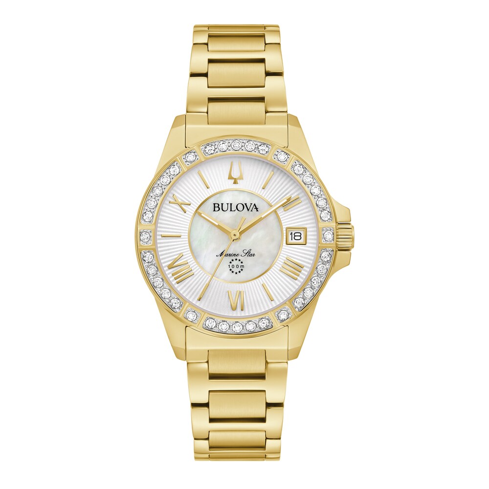 Bulova Marine Star Women's Watch 98R294 AO22evVp