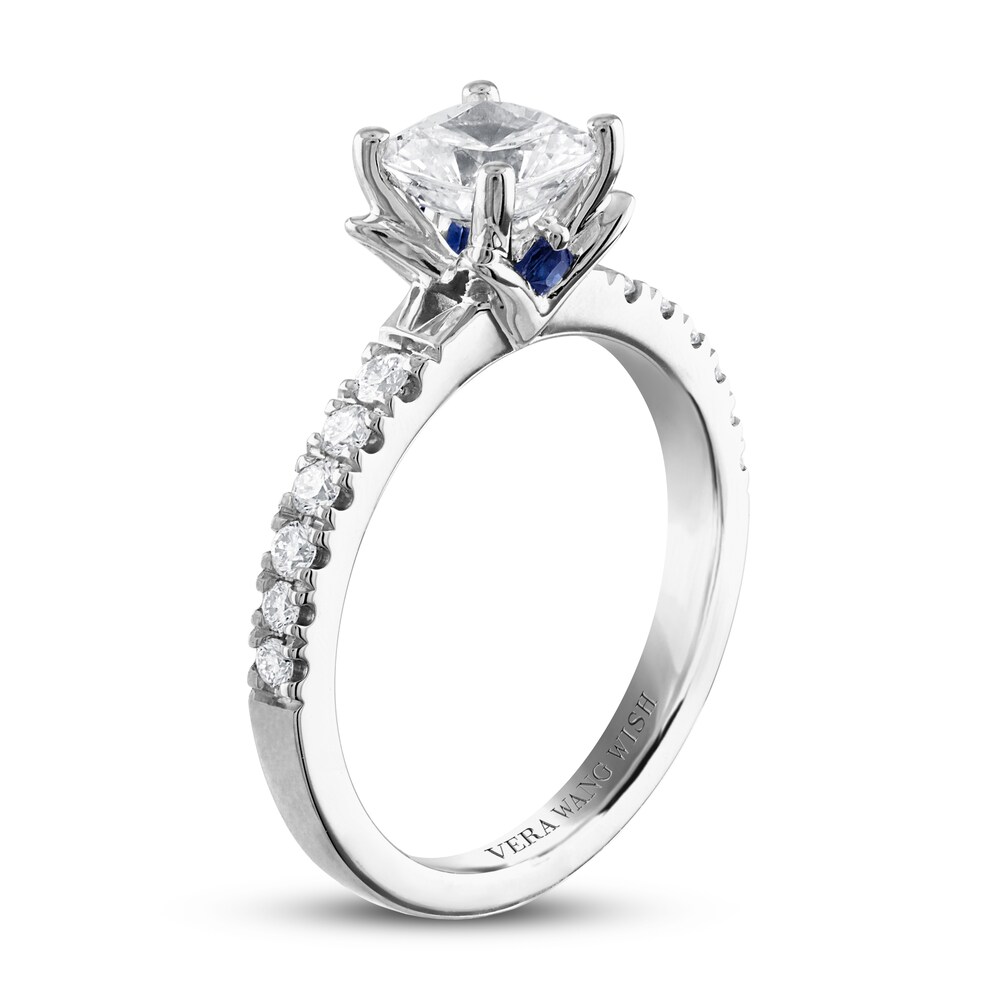 Vera Wang WISH Diamond Engagement Ring 1-3/4 ct tw Round Platinum BM8Yqa6w