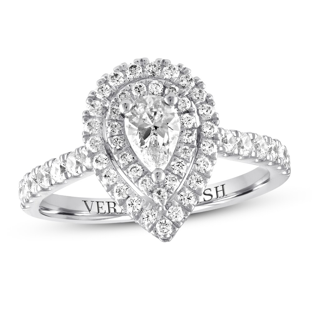 Vera Wang WISH Diamond Ring 1-1/5 ct tw 14K White Gold BSDJcmdp