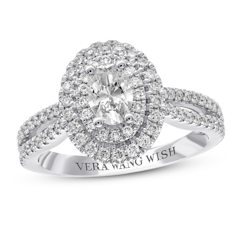 Vera Wang WISH 1 ct tw Diamonds 14K White Gold Ring BhMAWodN