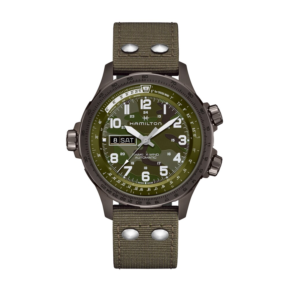 Hamilton Khaki X-Wind Automatic Men's Watch H77775960 Cn6q1PrI
