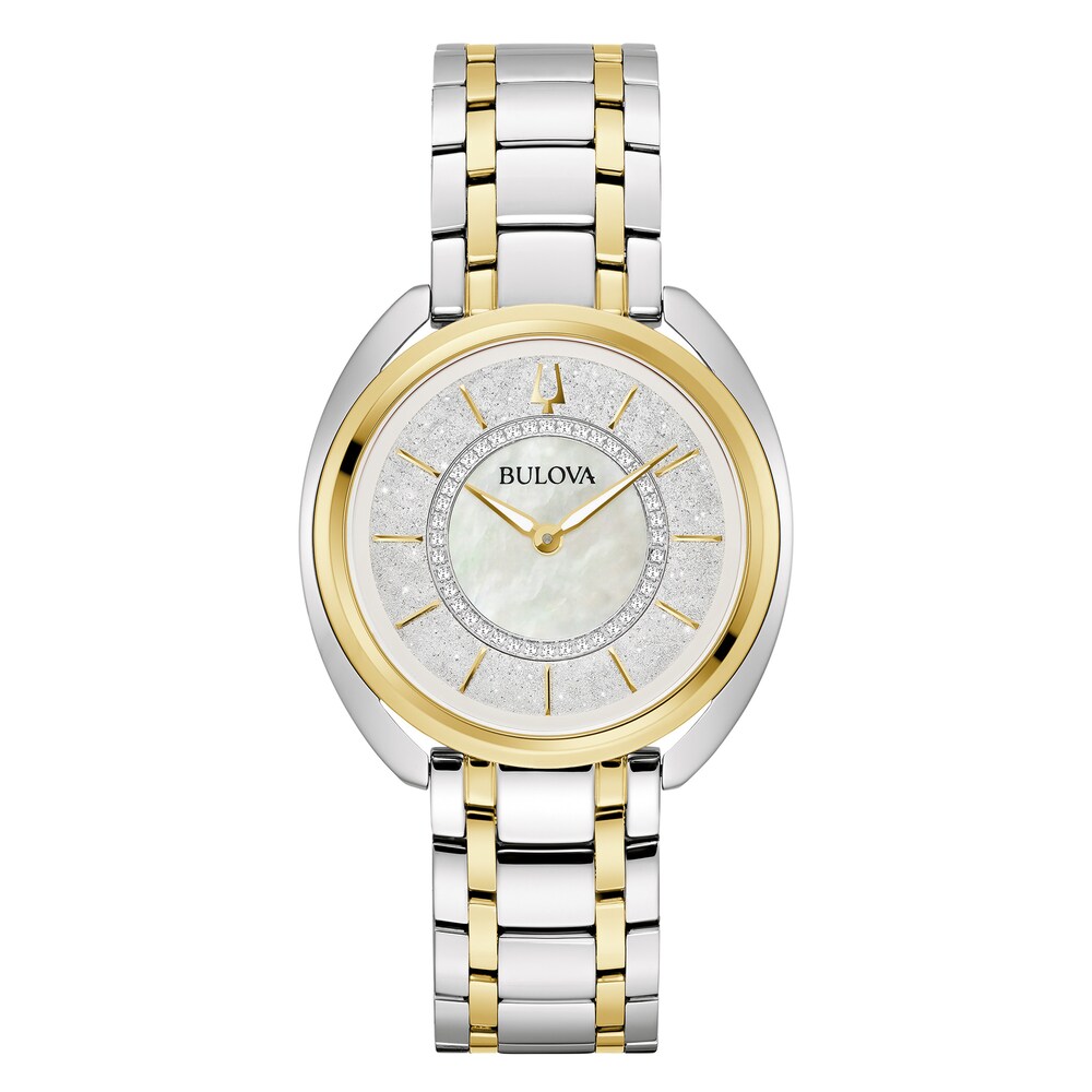 Bulova Duality Womenﾡﾯs Two-Tone Diamond Watch 98X134 DWkNJFyV