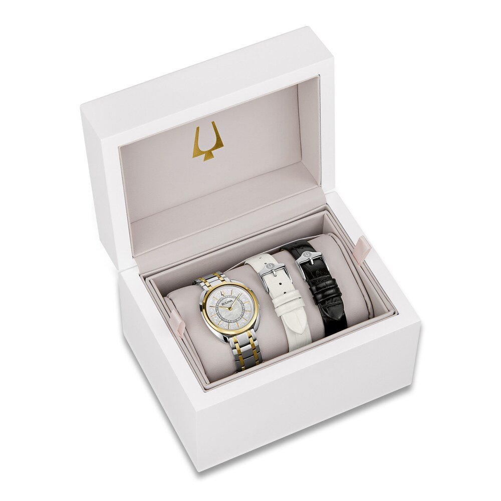 Bulova Duality Womenﾡﾯs Two-Tone Diamond Watch 98X134 DWkNJFyV