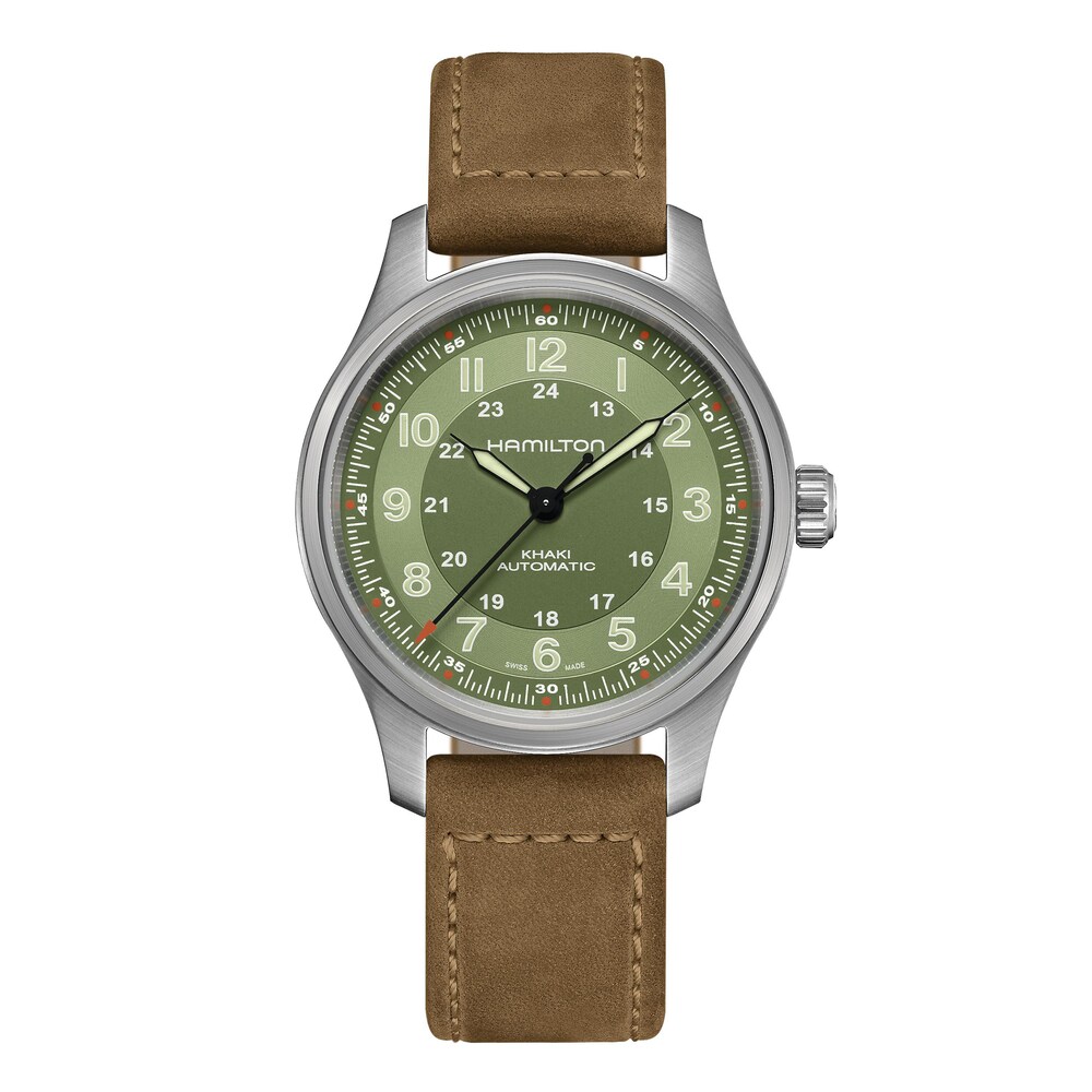 Hamilton Khaki Field Men's Automatic Watch H70545560 E5ELA7vq