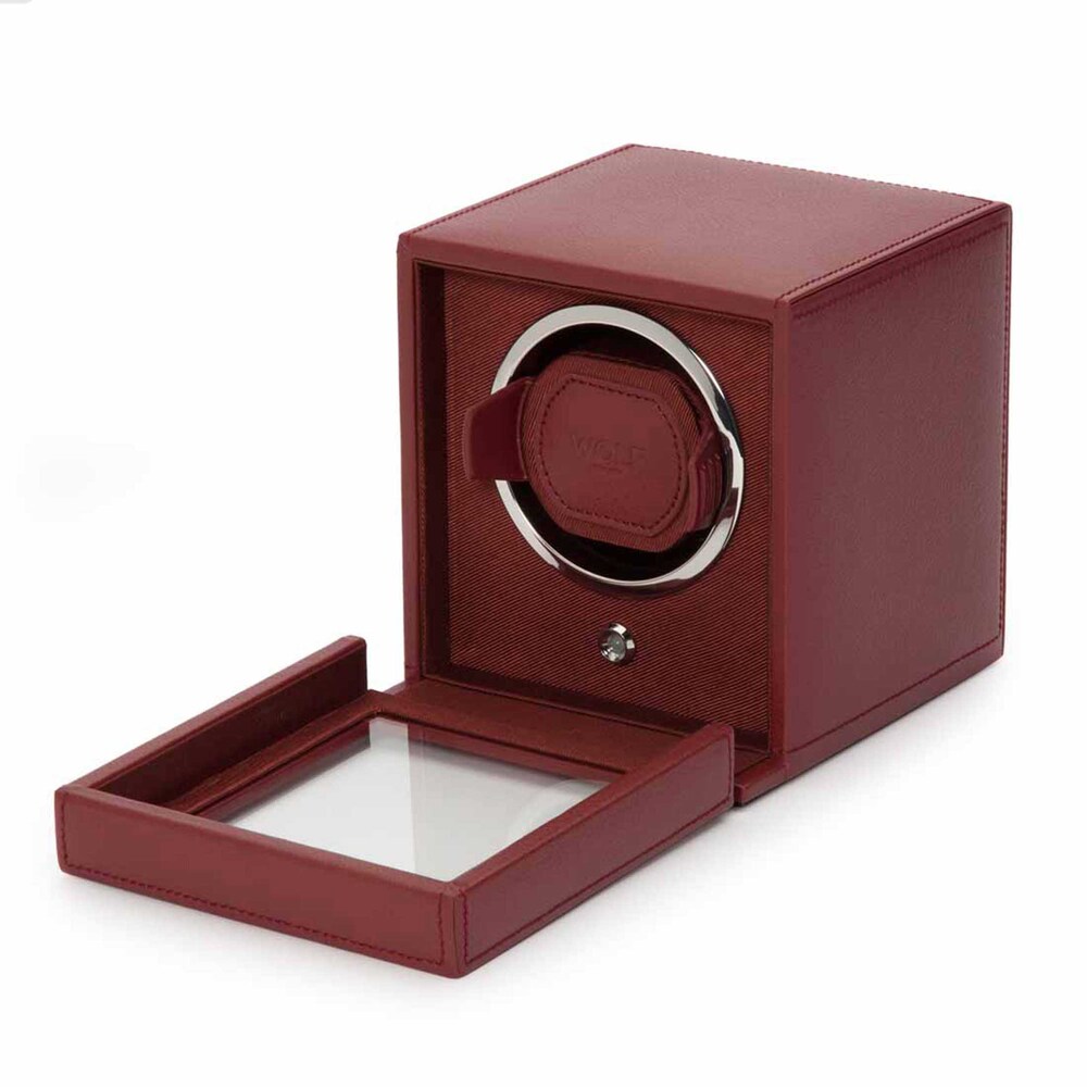 WOLF Cub Single Watch Winder with Cover F96VA9jf