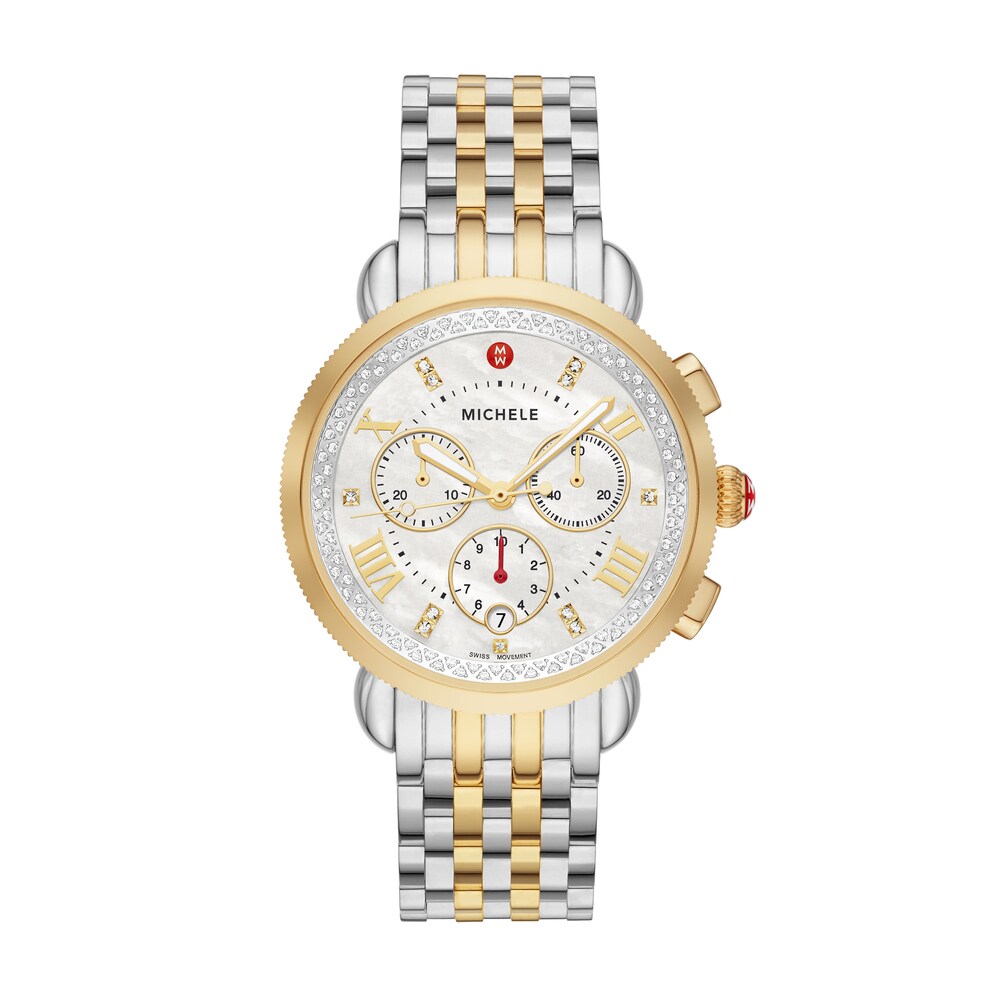 MICHELE Sporty Sport Sail Women's Chronograph Watch MWW01C000142 FAntxSID