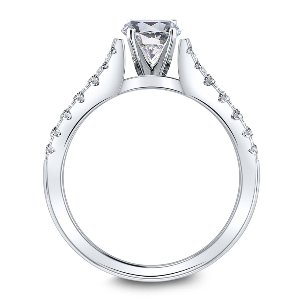 Scott Kay Ring Setting 1/3 ct tw Diamonds 14K White Gold FyCyIMKs