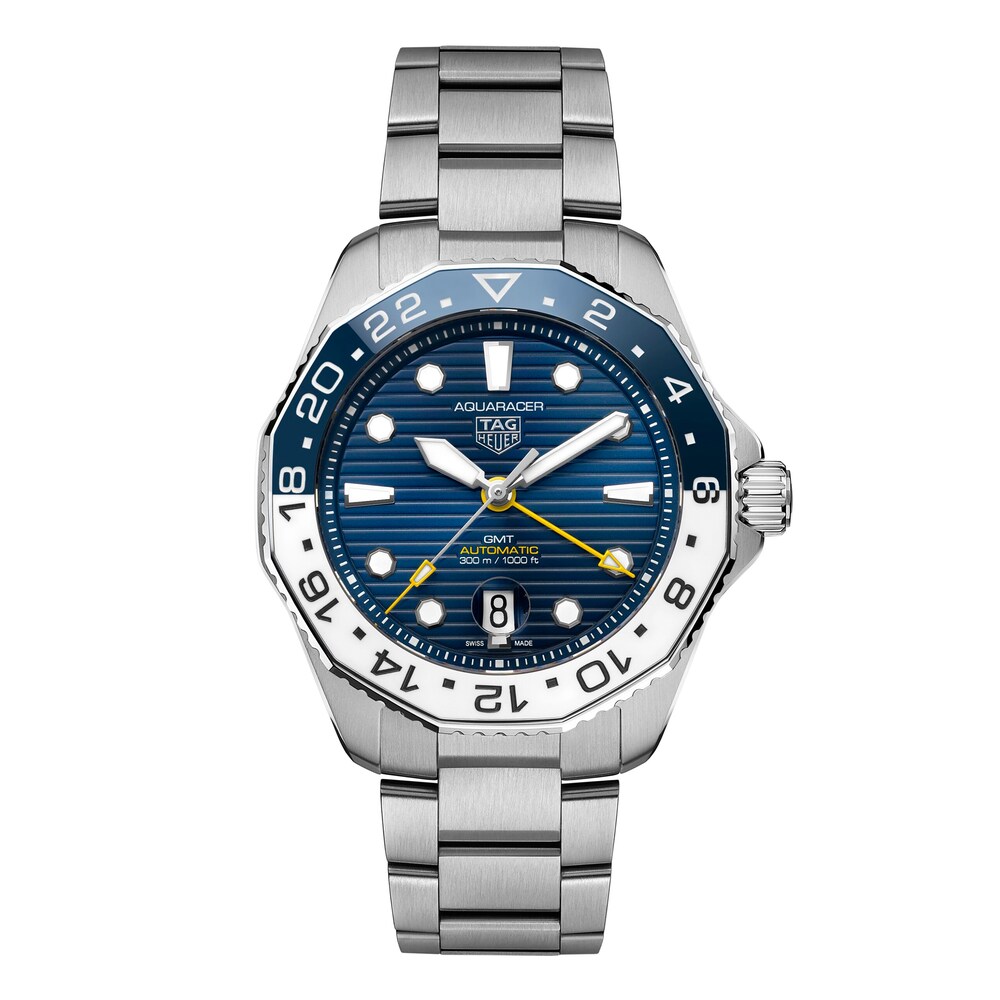 TAG Heuer AQUARACER GMT Men's Watch WBP2010.BA0632 FyrcJ97E