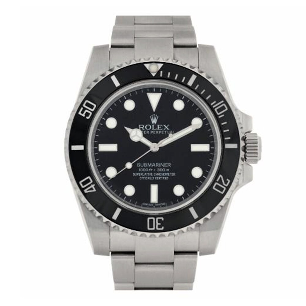 Previously Owned Rolex Submariner Men\'s Watch I1rpW991