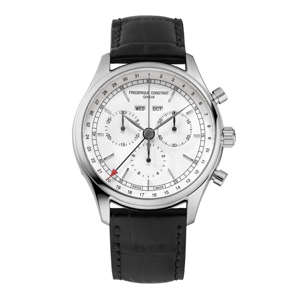 Frederique Constant Classics Chrono Quartz Triple Calendar Men's Watch FC-296SW5B6 IfSqLn43