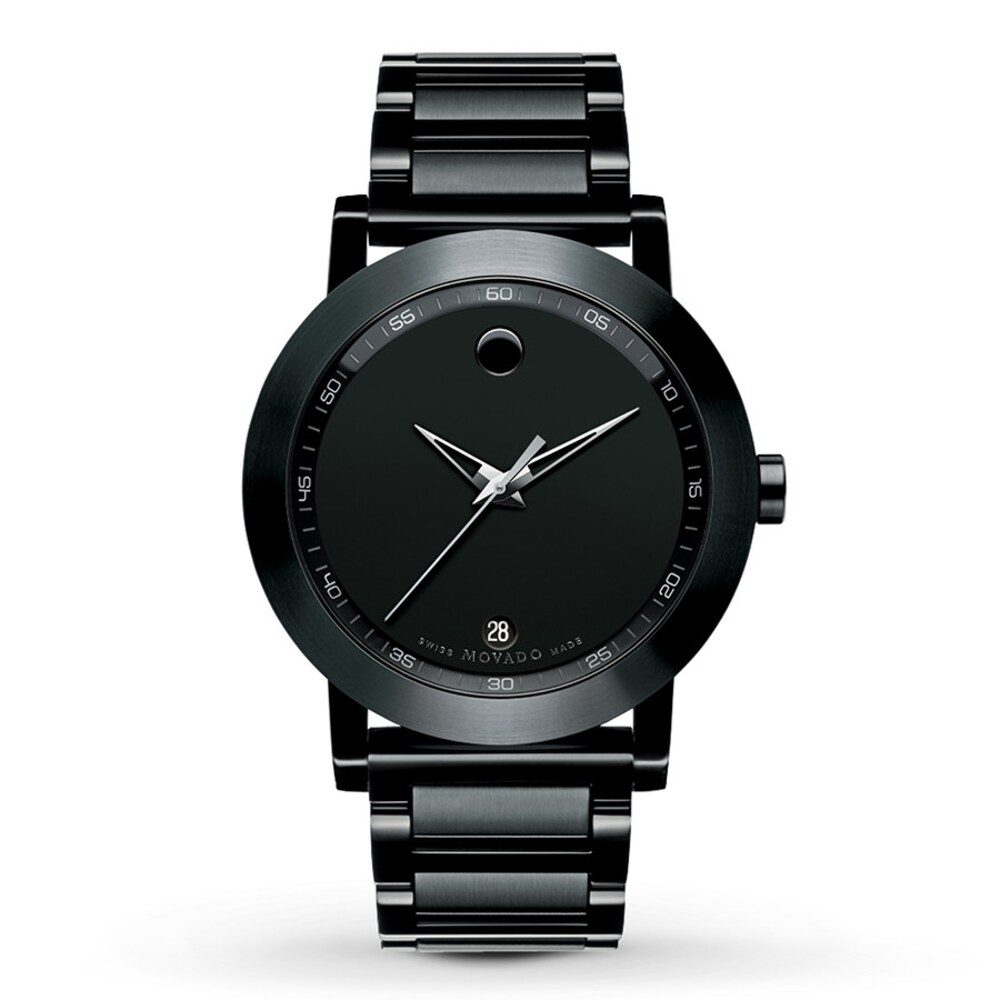 Previously Owned Movado Men\'s Watch Museum 0606615 Il9Mu4Gt