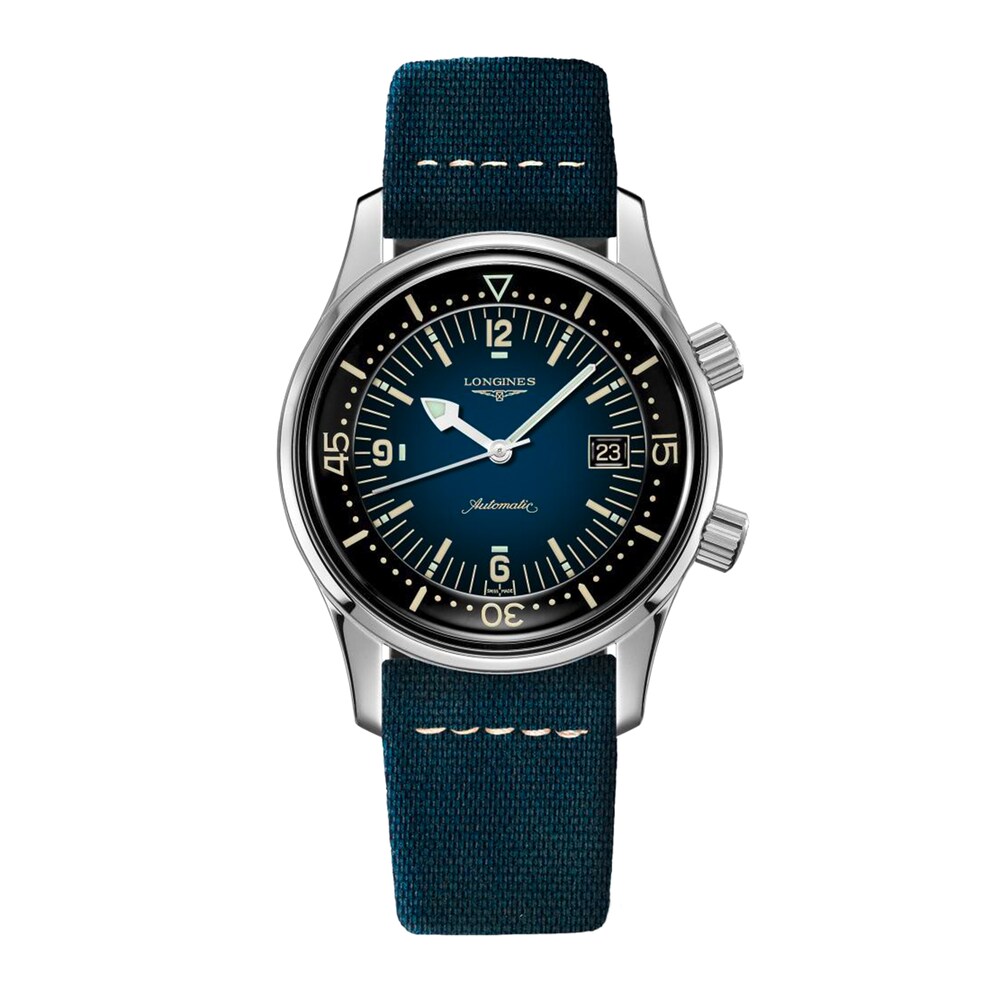 Longines Legend Diver Men\'s Automatic Watch L37744902 MGq7Bj0z