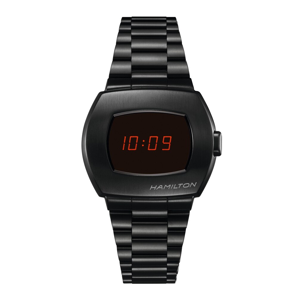 Hamilton American Classic PSR Men's Digital Quartz Watch H52404130 POO8CvjW