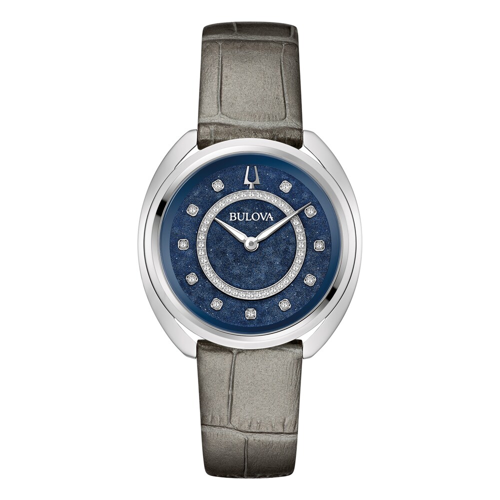 Bulova Duality Womenﾡﾯs Stainless Steel Diamond Watch 96X160 RI7h9ga5