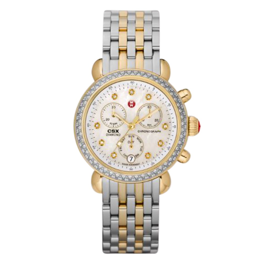 MICHELE CSX Women's Chronograph Watch MWW03M000158 RP6VF4oJ