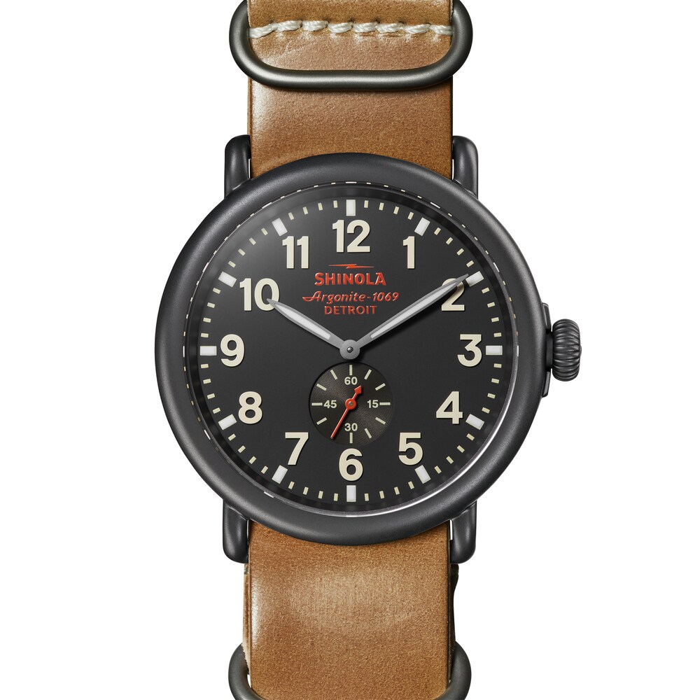 Shinola Runwell 47mm Watch S0120242434 RhrCBXP3