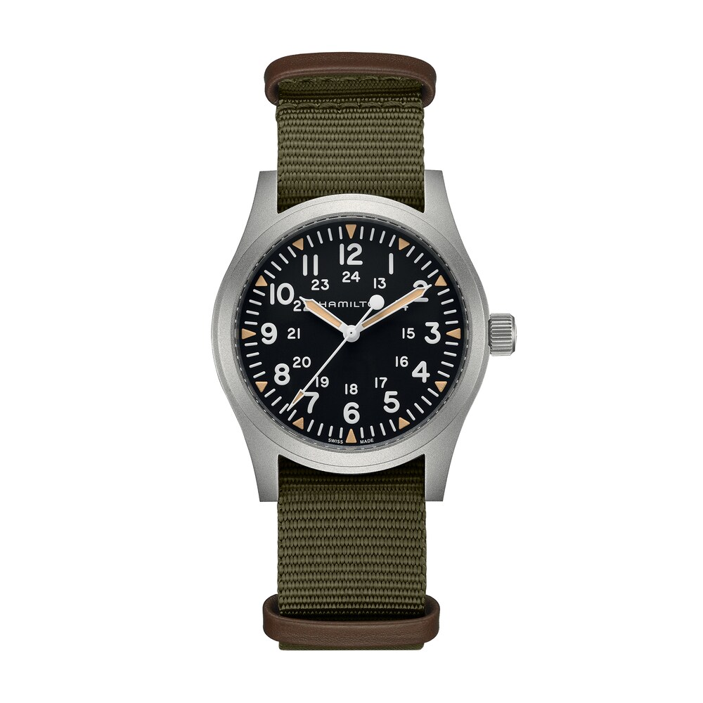 Hamilton Khaki Field Mechanical Men's Watch H69529933 SwZDyluG