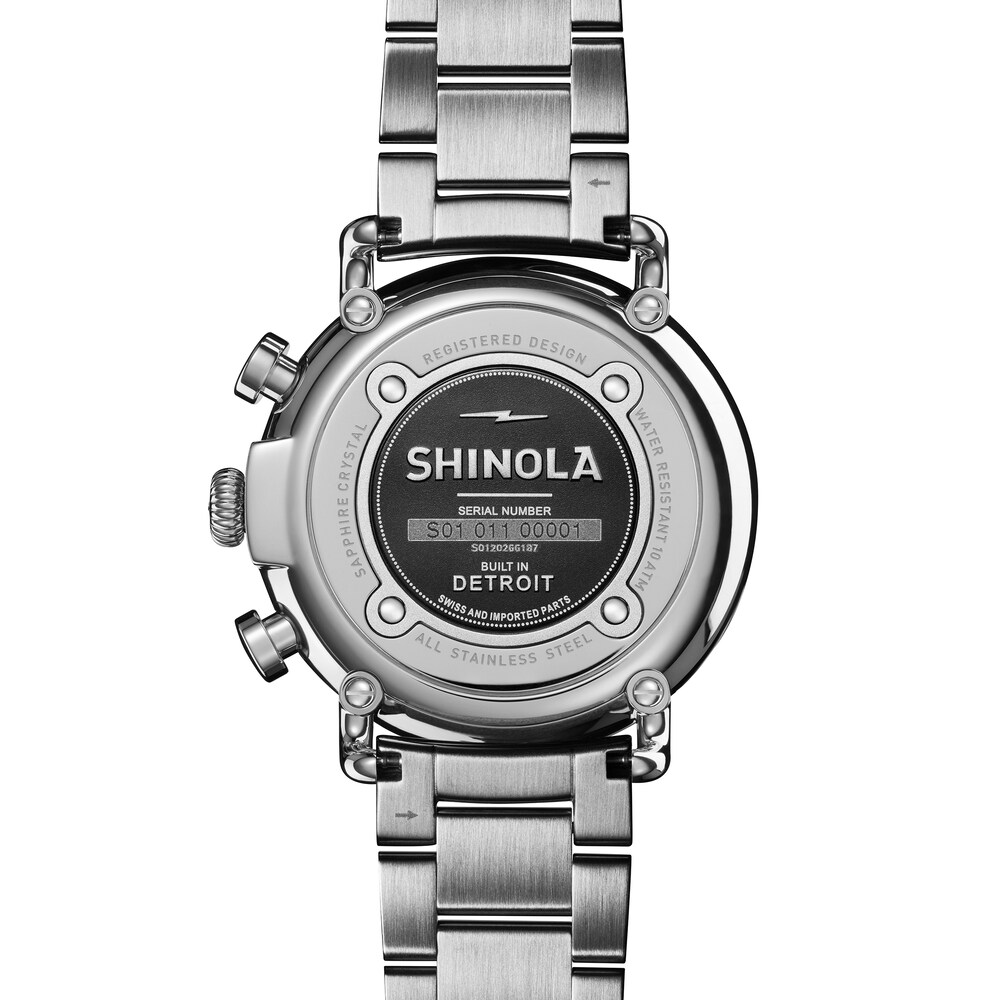 Shinola Runwell 41mm Men\'s Watch S0120266187 U3mWsKSh
