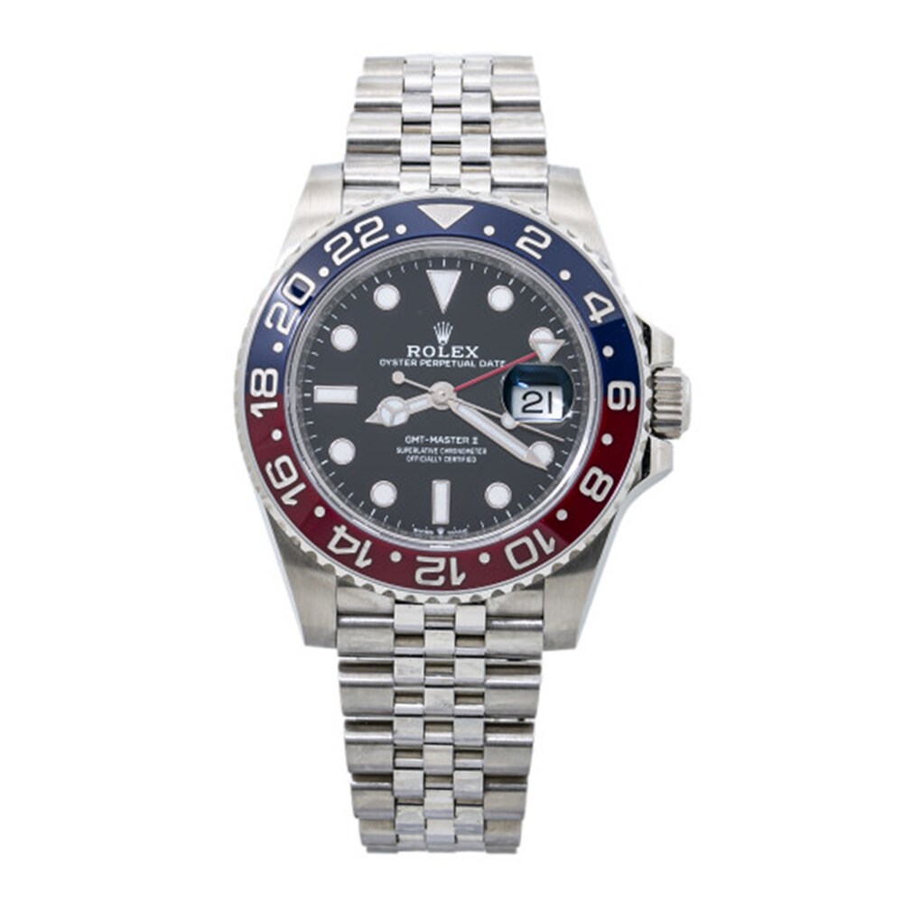 Previously Owned Rolex GMT Master II Men's Watch UFZf1Gvq