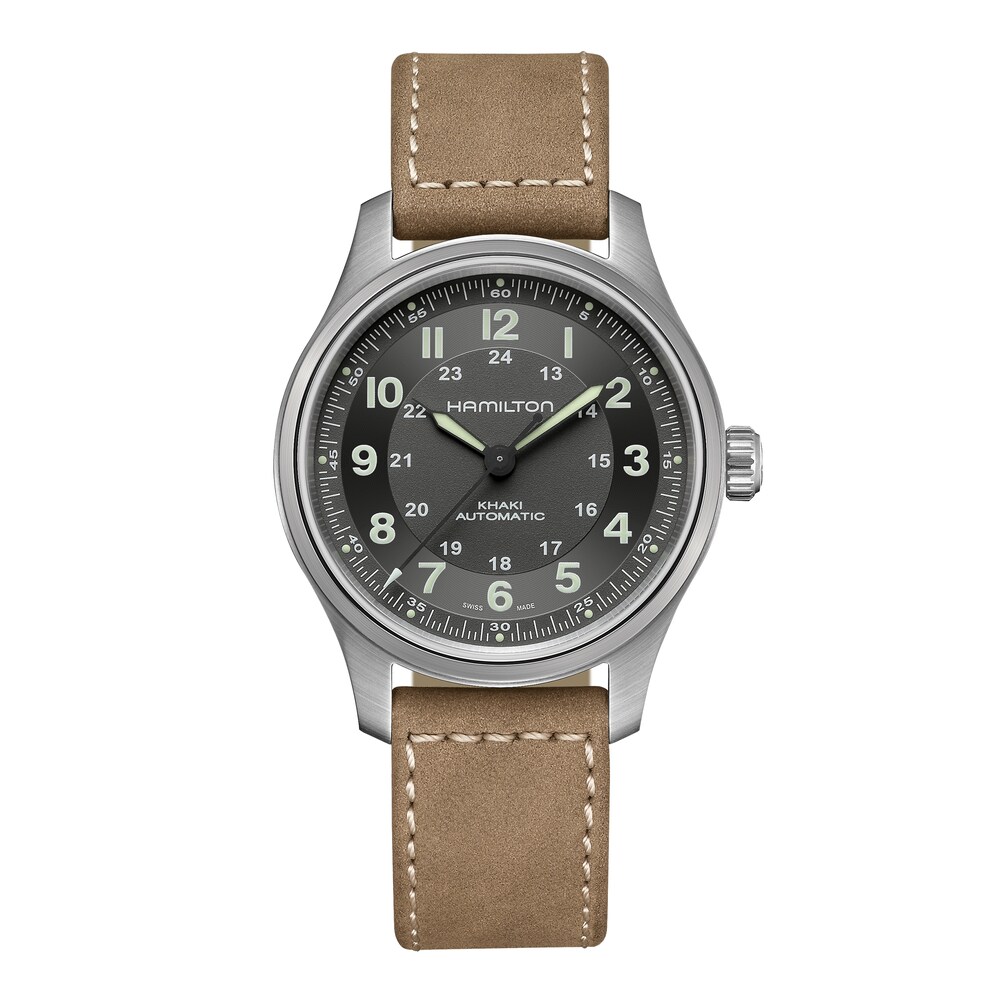 Hamilton Khaki Field Men's Watch H70545550 VLmbDIFV