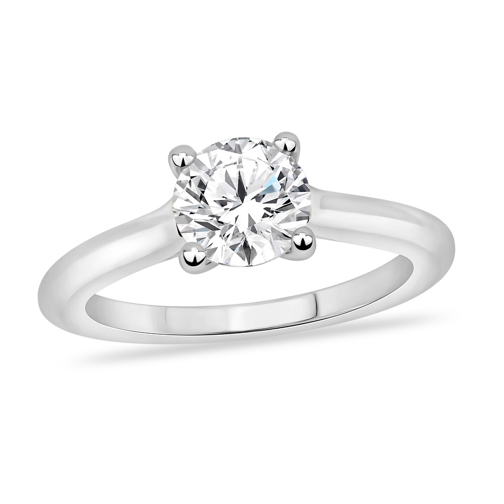 Diamond Solitaire Engagement Ring 2-1/2 ct tw Round-cut 14K White Gold (I2/I) WCycmTt4