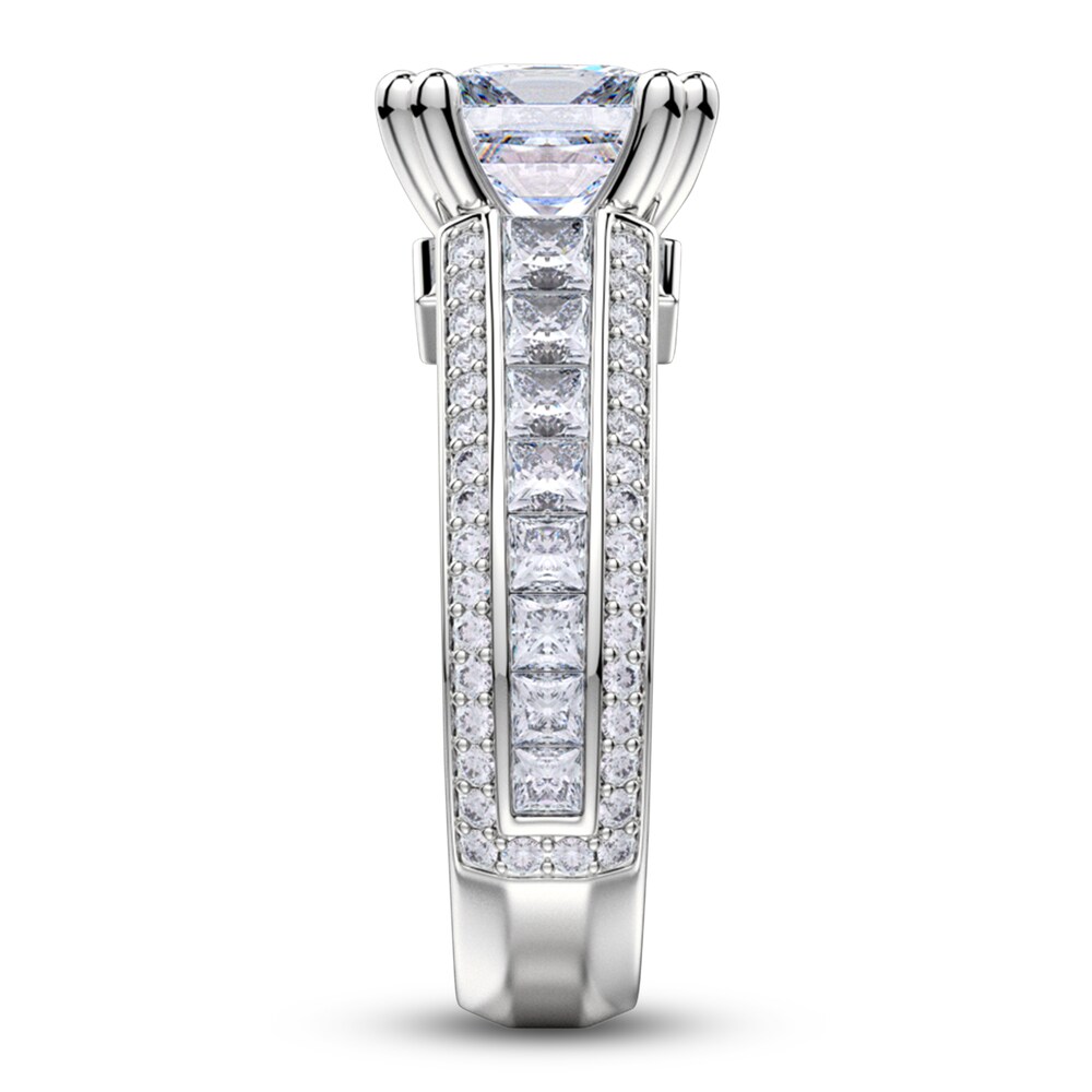 Michael M Diamond Ring Setting 7/8 ct tw Round 18K White Gold (Center diamond is sold separately) WEkKrrj9